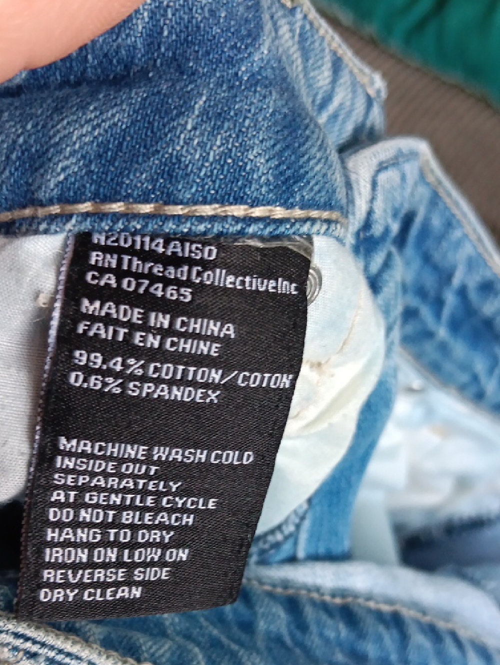 Numero Light Blue Distressed Women’s Jeans - Picture 9 of 9